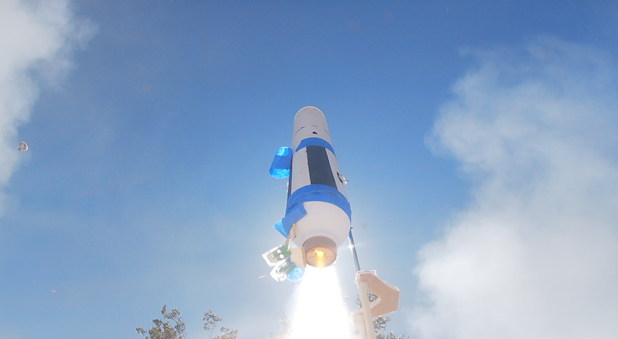 Ares rocket on the launch pad