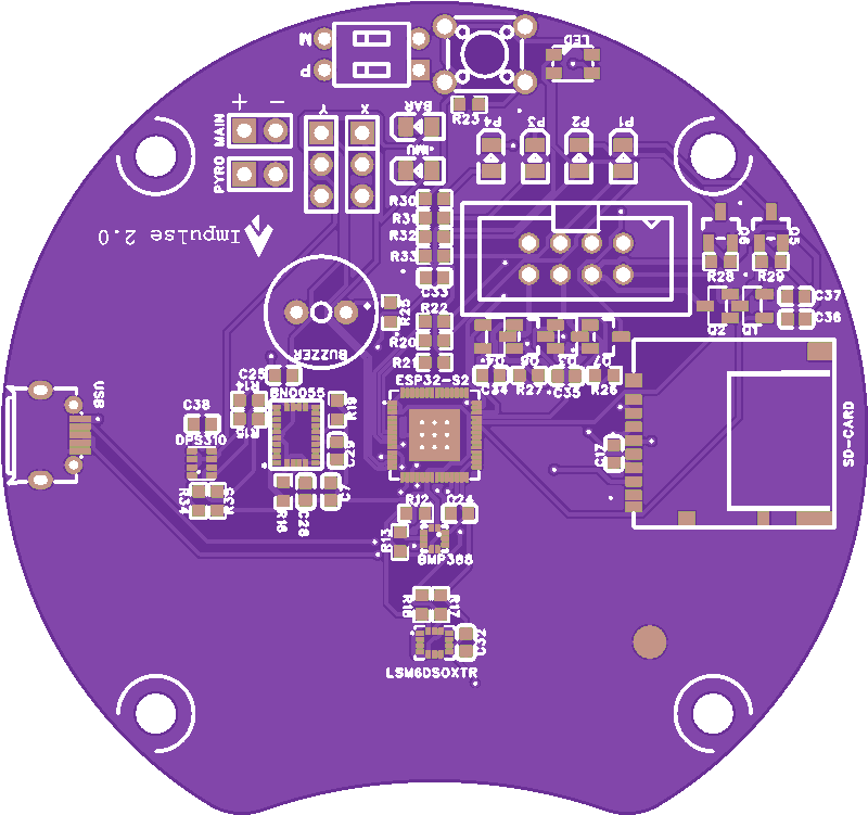 Impulse 2.0 PCB layout