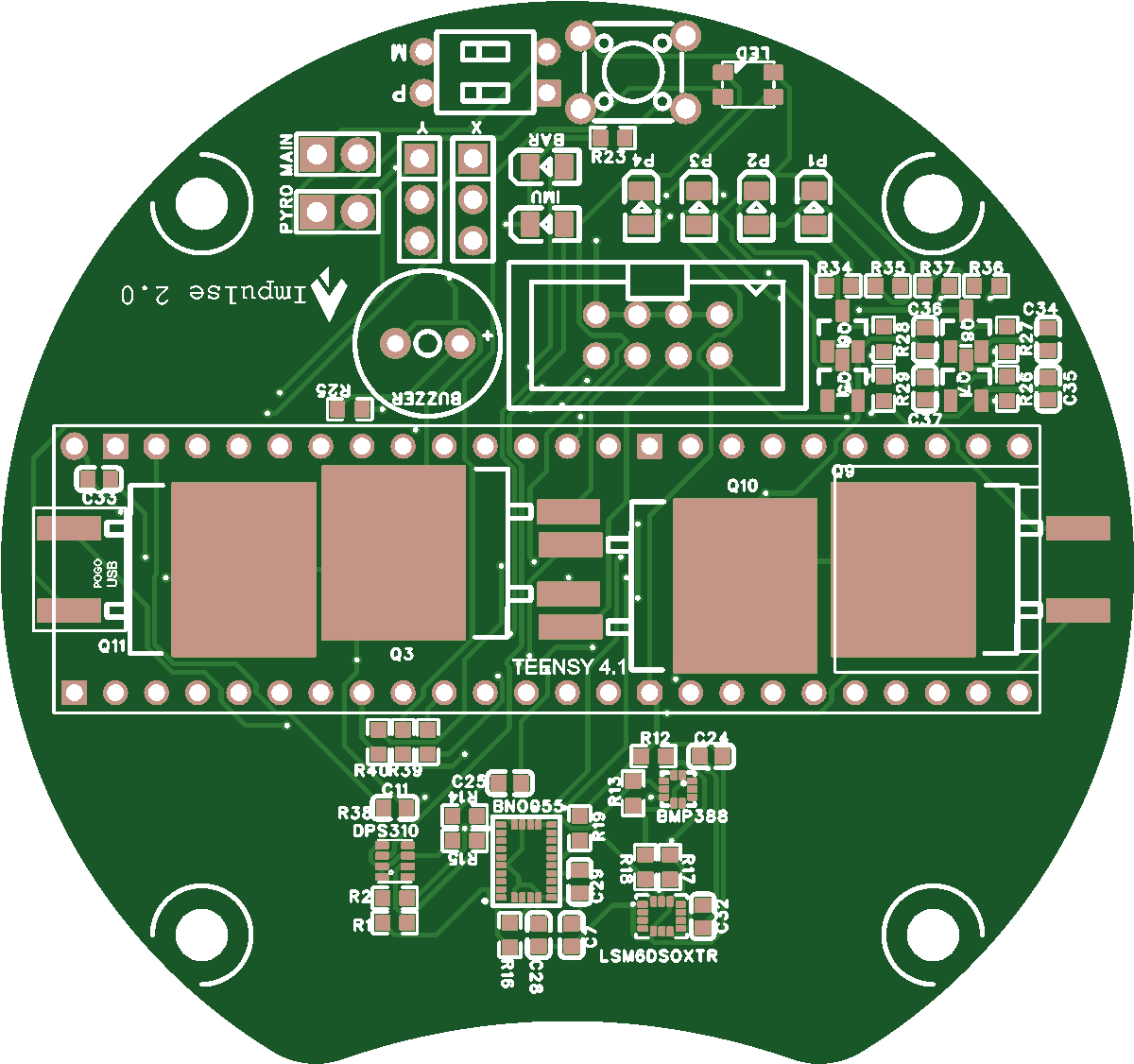 Impulse 2.1 PCB layout