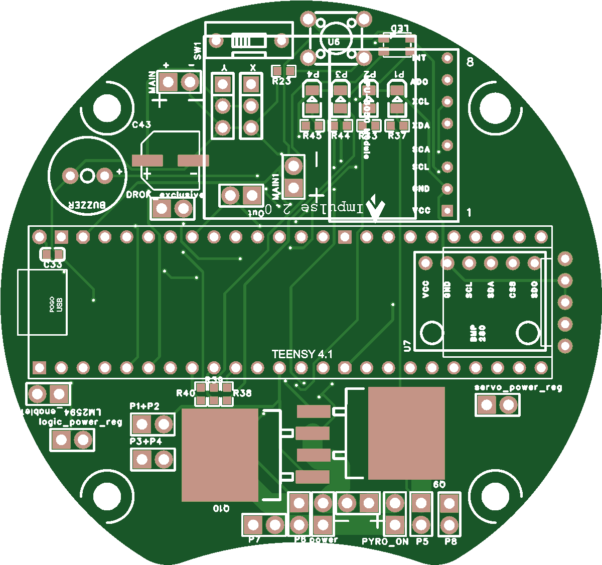 Impulse 2.2 PCB layout