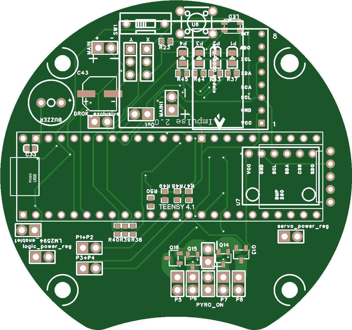 Impulse 2.3 PCB CAD render