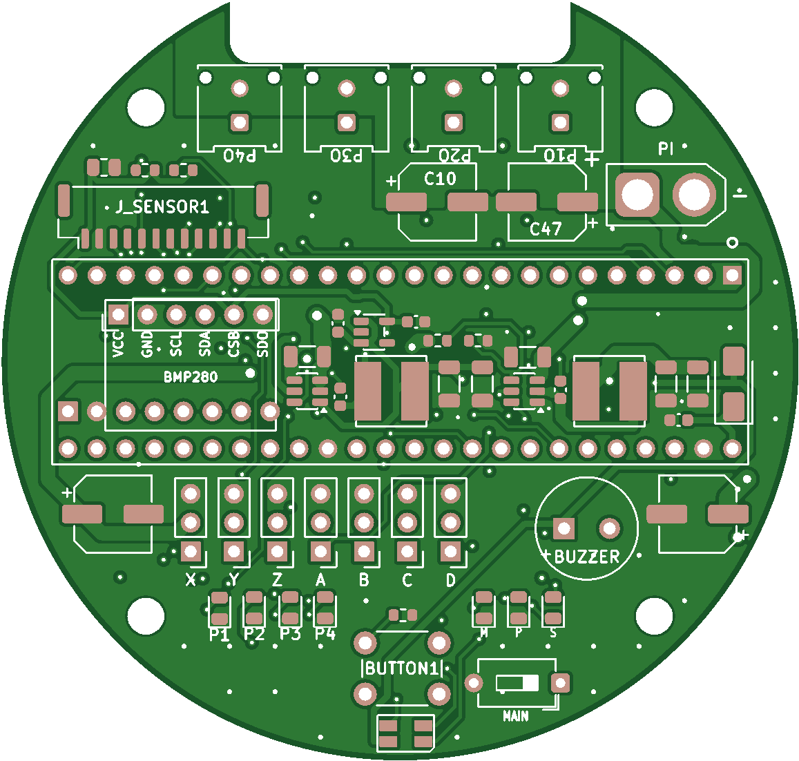 Impulse 2.5 PCB layout