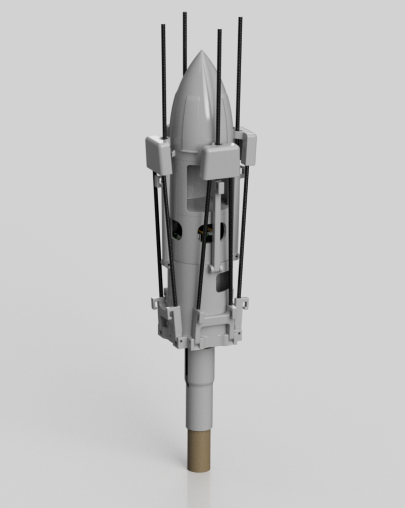 Sisyphus rocket CAD render
