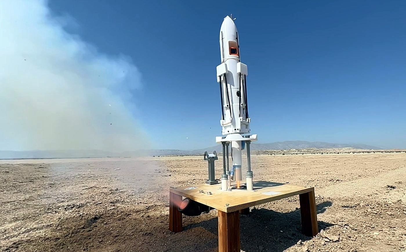 Ignition over the flame trench