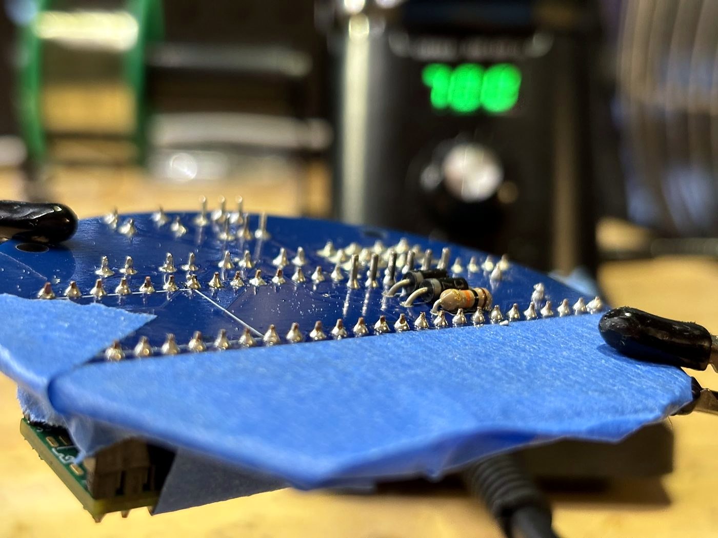 Soldering the flight computer