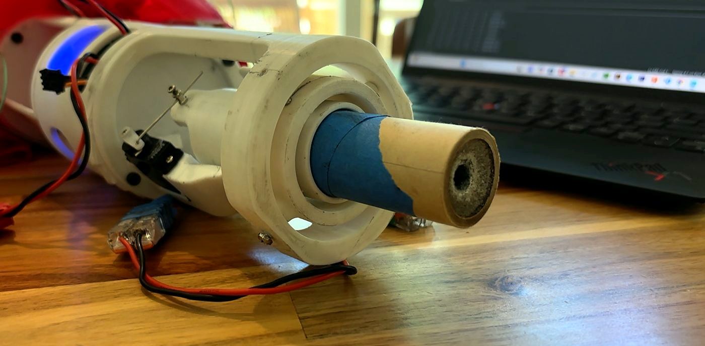 The thrust vector mount